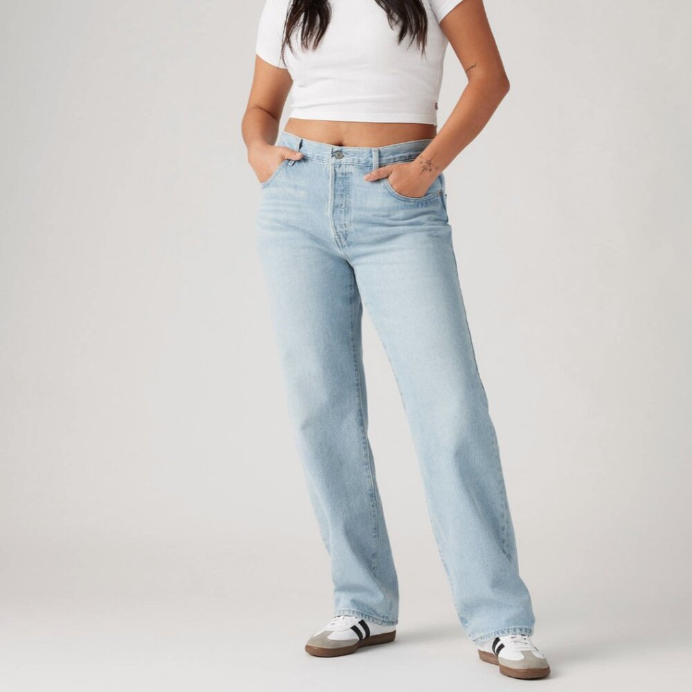 Levi's premium 501 90s light wash jeans sz 26 x 32